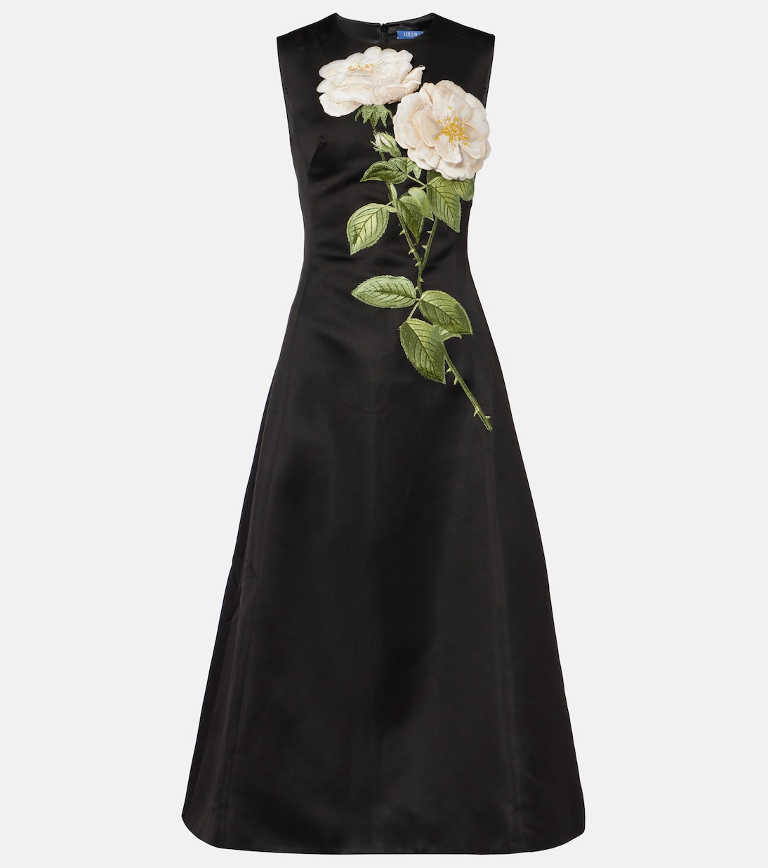 

Платье Cleo с декоративными элементами Leo Lin, White Rose Print