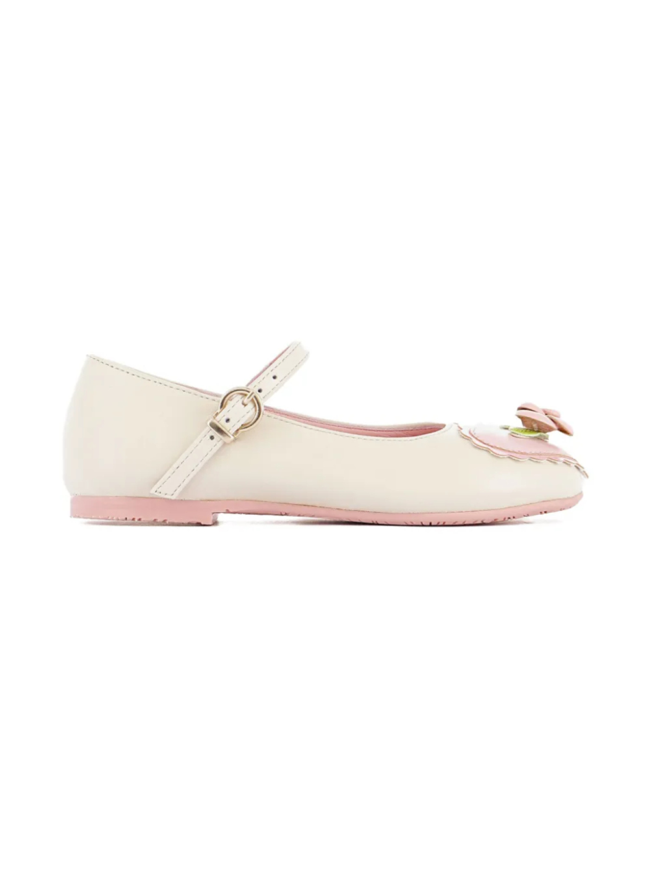 

Балетки Amora на плоской подошве Sophia Webster Mini, белый