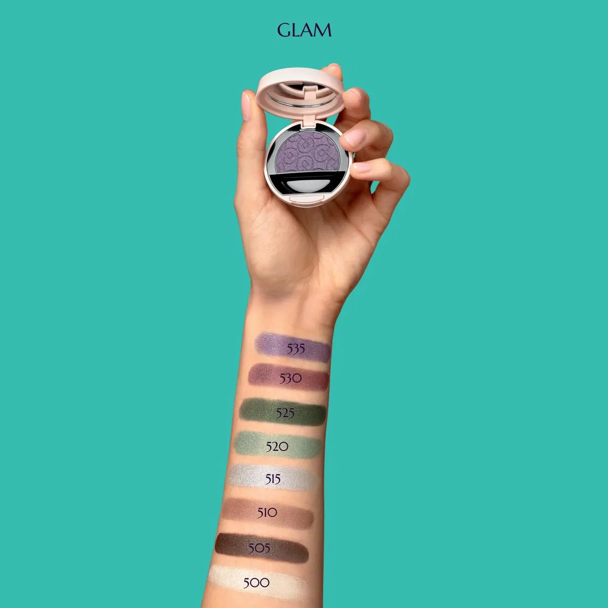 Компактные тени для век «Flawless Compact Eyeshadow» 530 Mallow Shimmer от Collistar Collistar, 530 Mallow Shimmer — фото 3