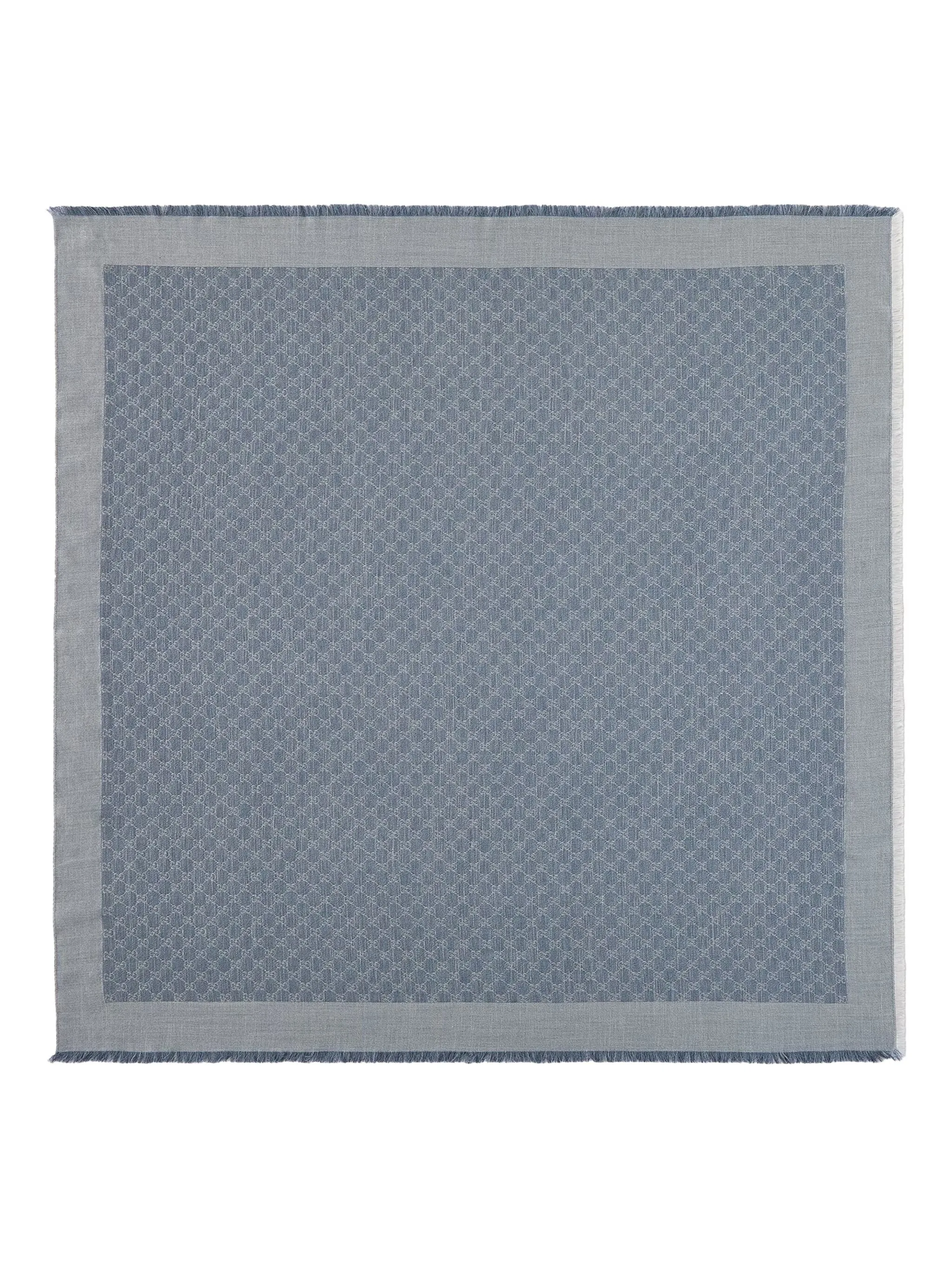 

Шарф с логотипом GG Gucci, синий