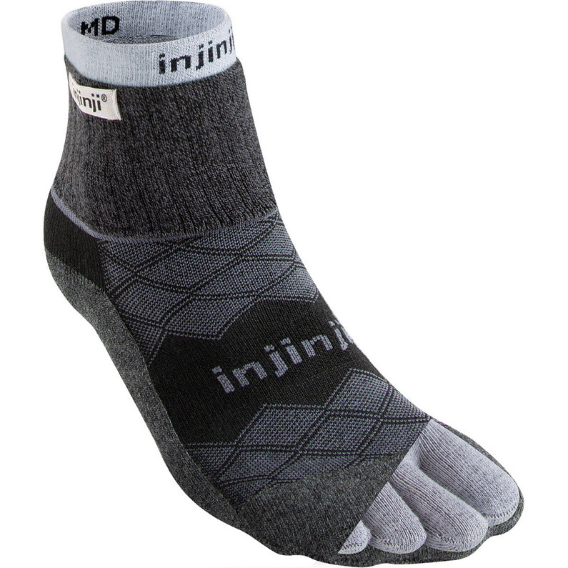 

Мужские носки Liner + Runner Mini Crew Injinji, черный