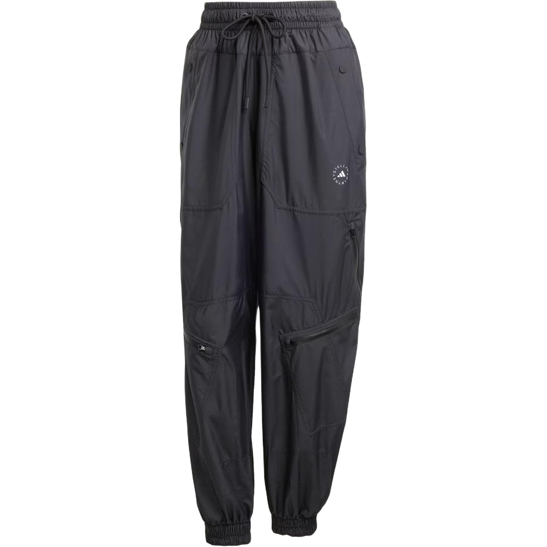 Adidas Спортивные трикотажные брюки Stella McCartney женские черные — фото 3