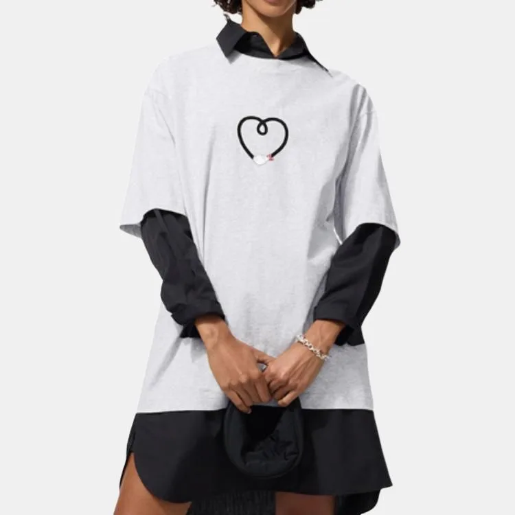 Футболка унисекс Disney Co brand SS26 UNIQLO, серый — фото 3