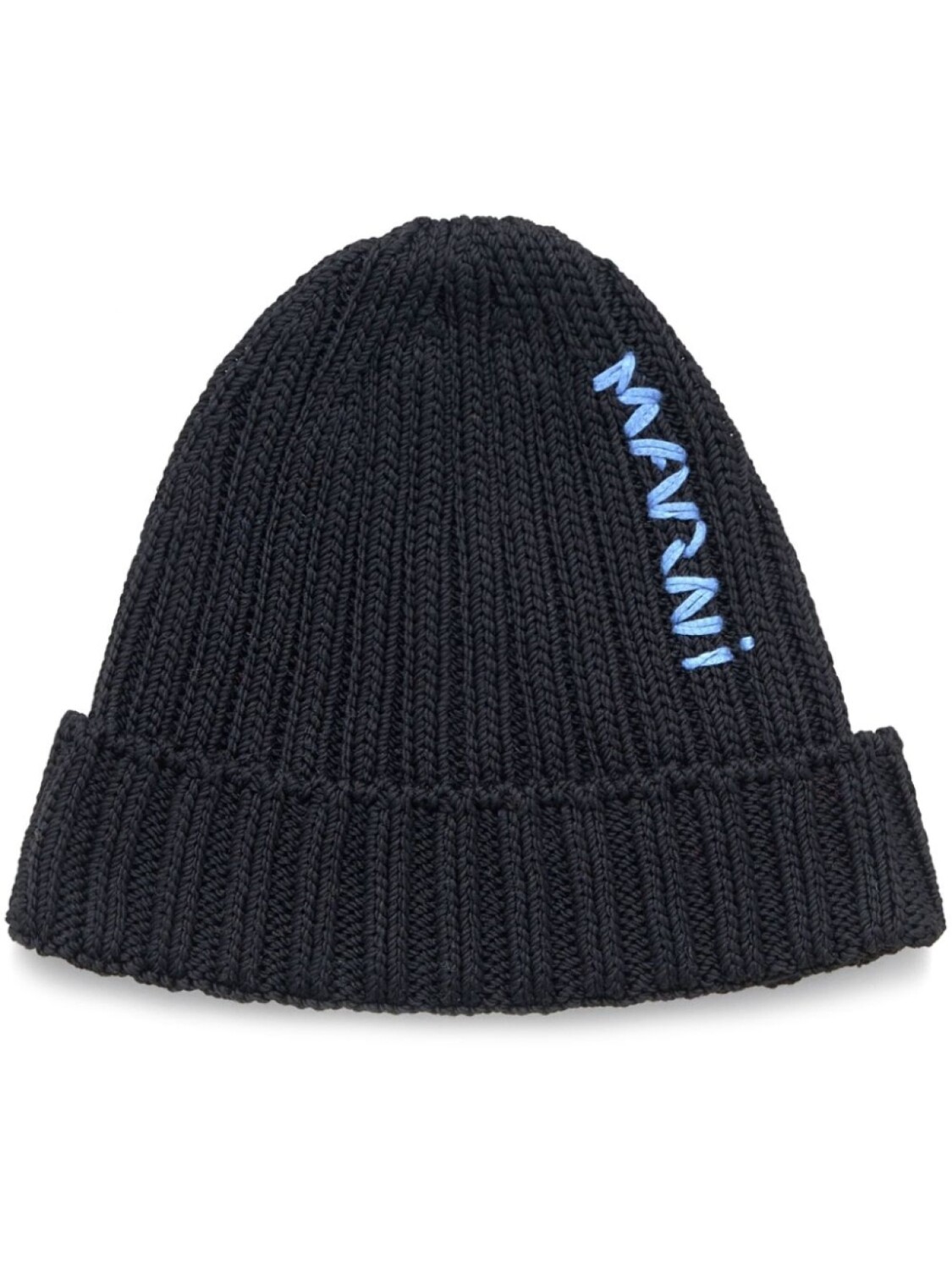 

Шапка-бини с логотипом Marni, черный