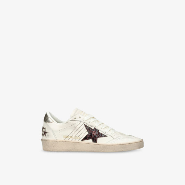 Ботинки Golden Goose  Ball Star 12247 низкие кожаные, мультиколор