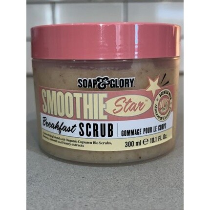 Скраб Smoothie Star для завтрака с миндальным сахаром и ванильным ароматом 300мл, Soap & Glory — фото 4