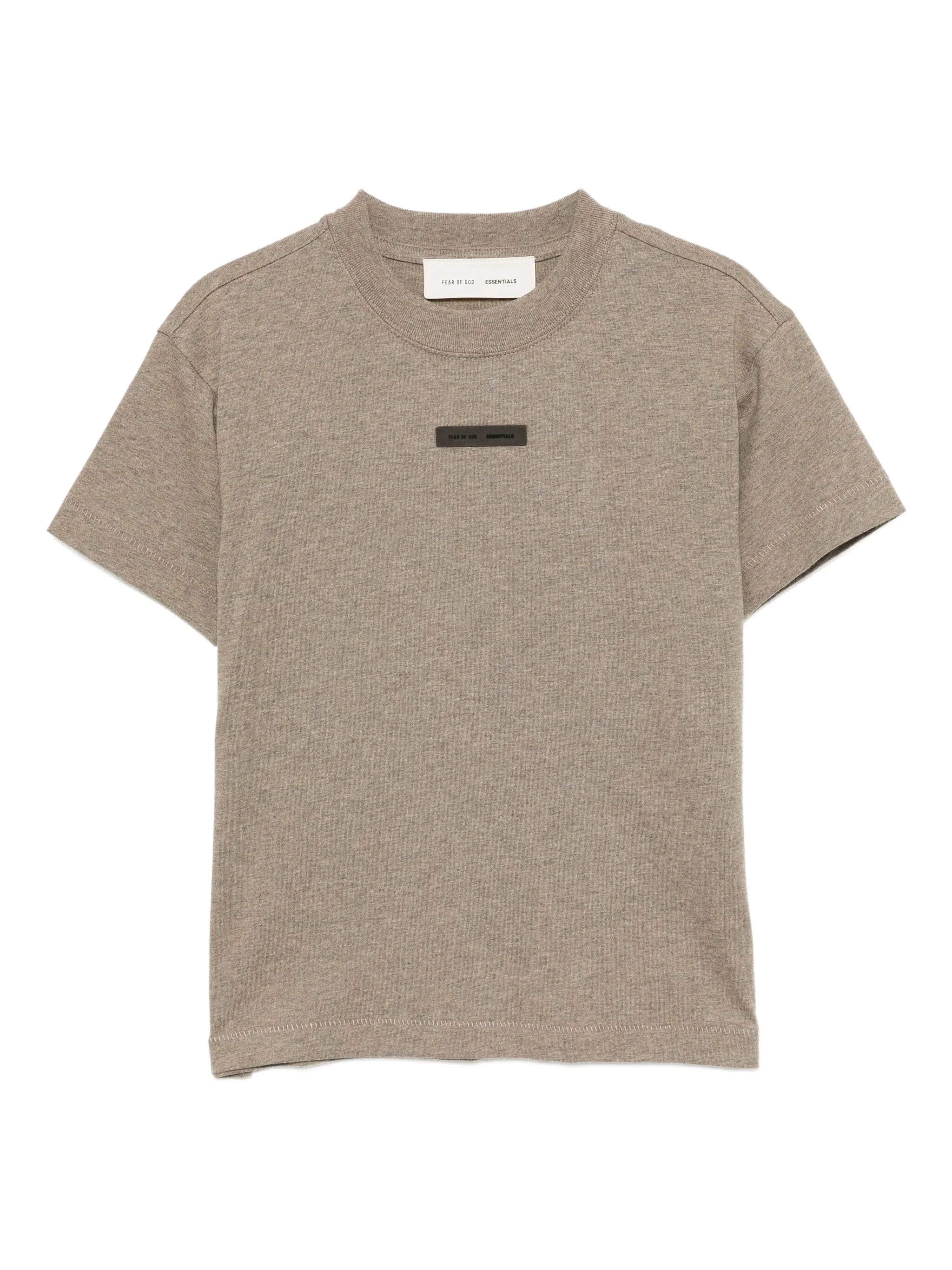 

Базовая футболка Fear Of God Essentials Kids, нейтральный