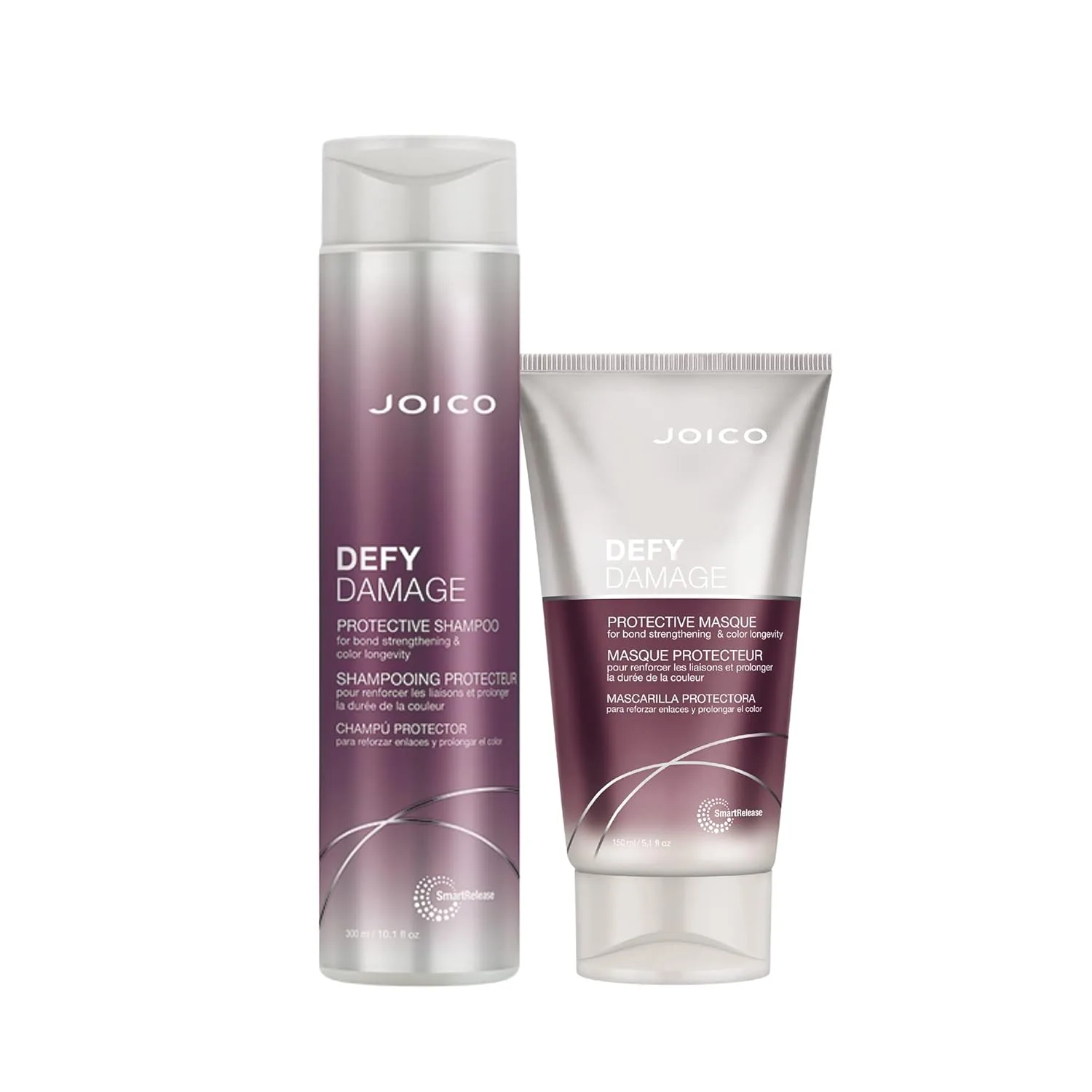Защитный набор для поврежденных волос Joico Defy | Для окрашенных волос | Укрепляет структуру волос и сохраняет цвет | С маслом семян моринги и аргинином