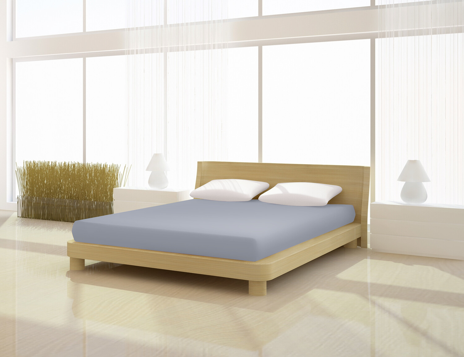 

Простыня Mr.Sandman Full Elastan de luxe 120 130 x 200 220 см, цвет chrom