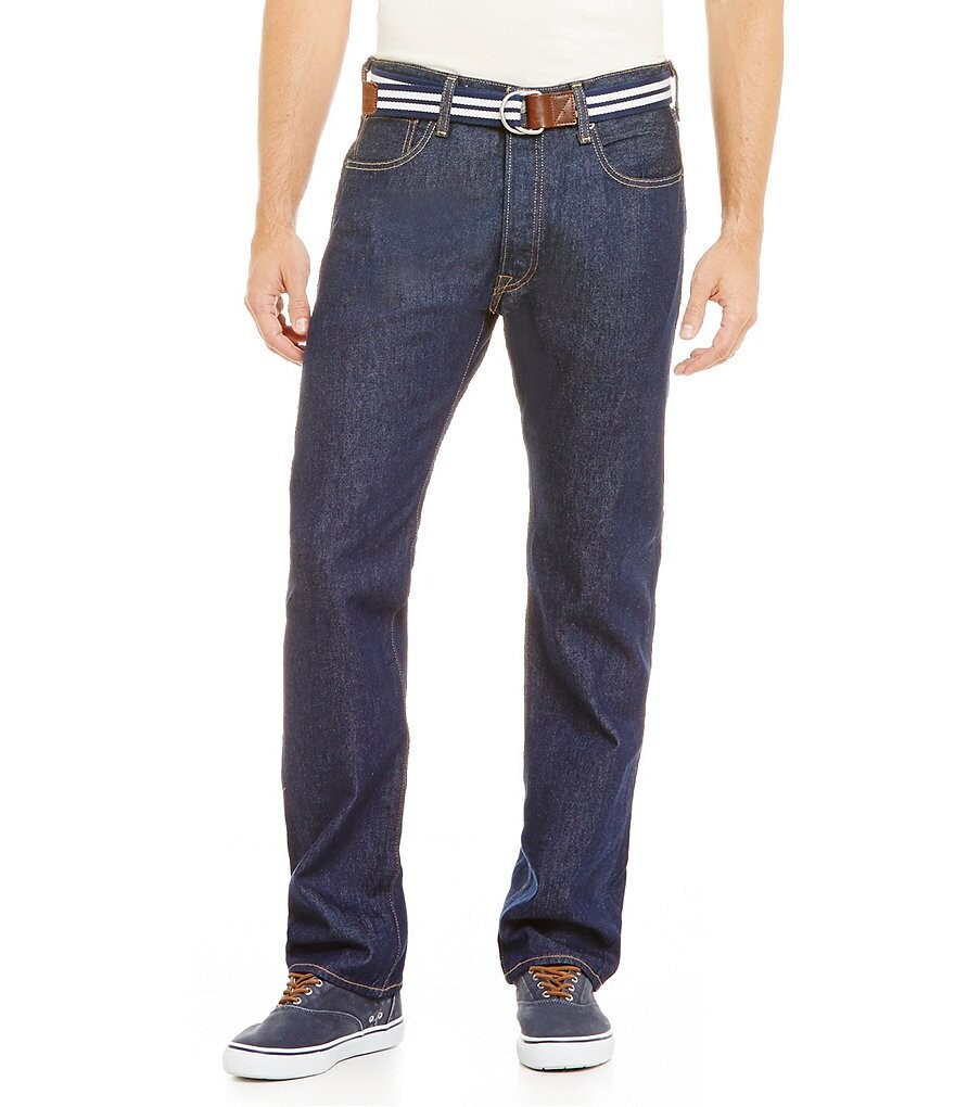 

Джинсы оригинального кроя Levi's 501, синий