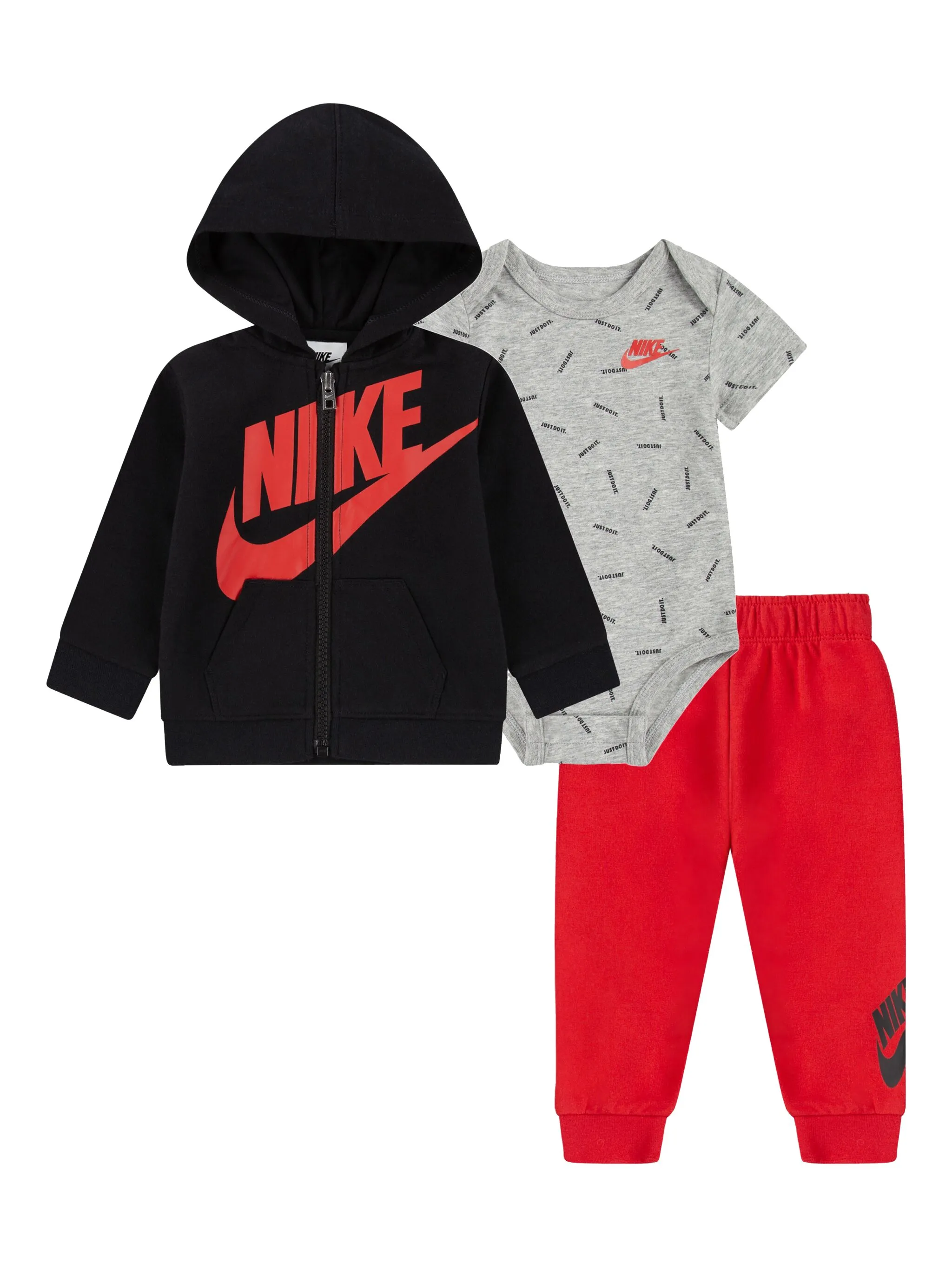 

Спортивный костюм с логотипом Nike Kids, черный