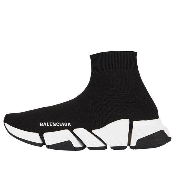 

Кроссовки speed 2.0 sneaker 'black white' Balenciaga, черный