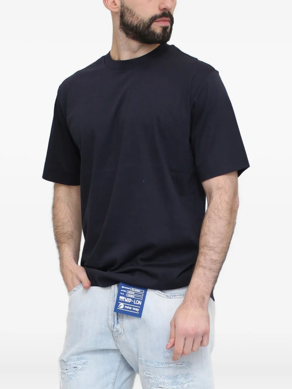 

Футболка с круглым вырезом YES LONDON, черный