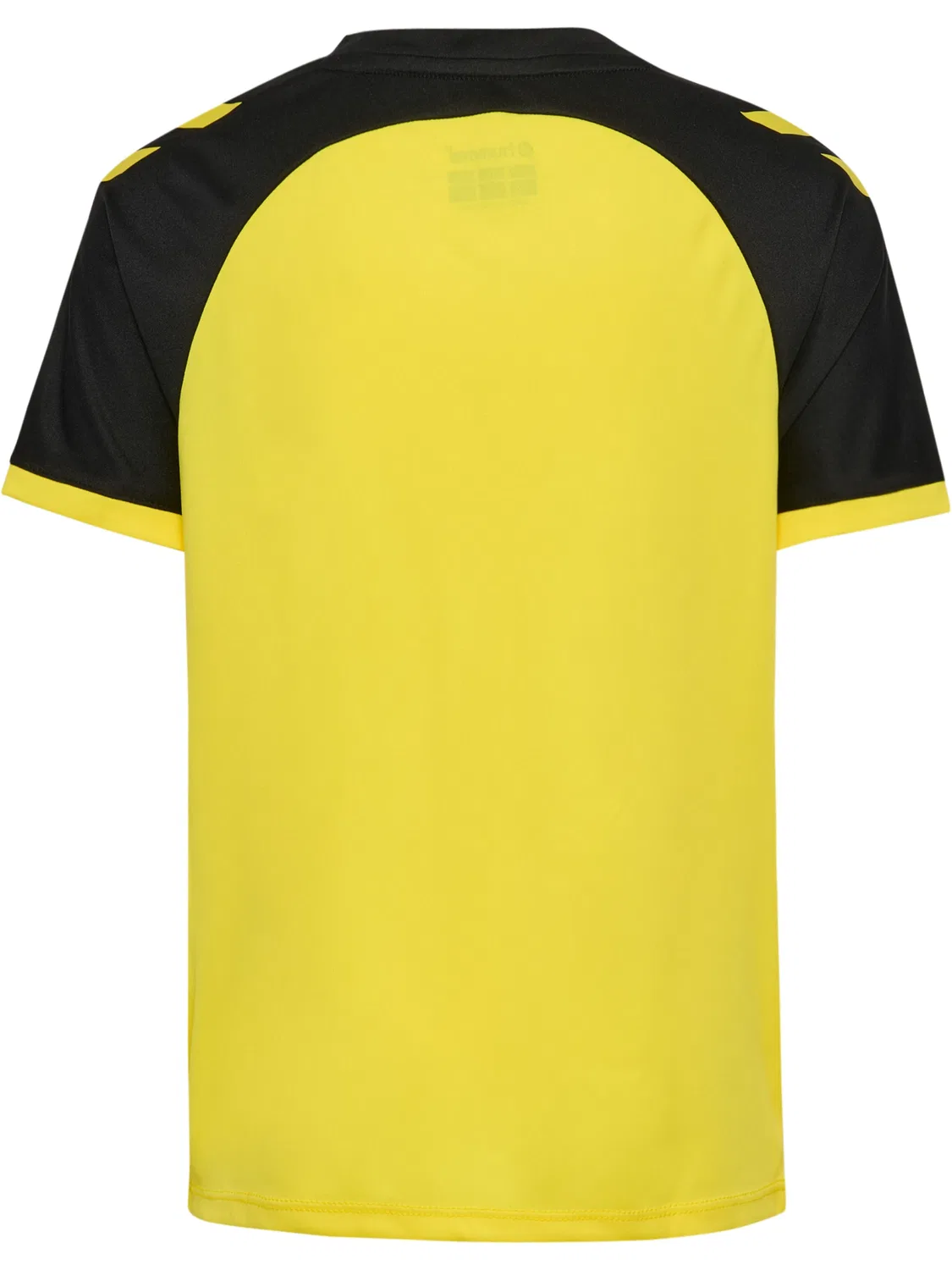 Футболка с raglan-рукавами, Hummel, blazing yellow/black — фото 2