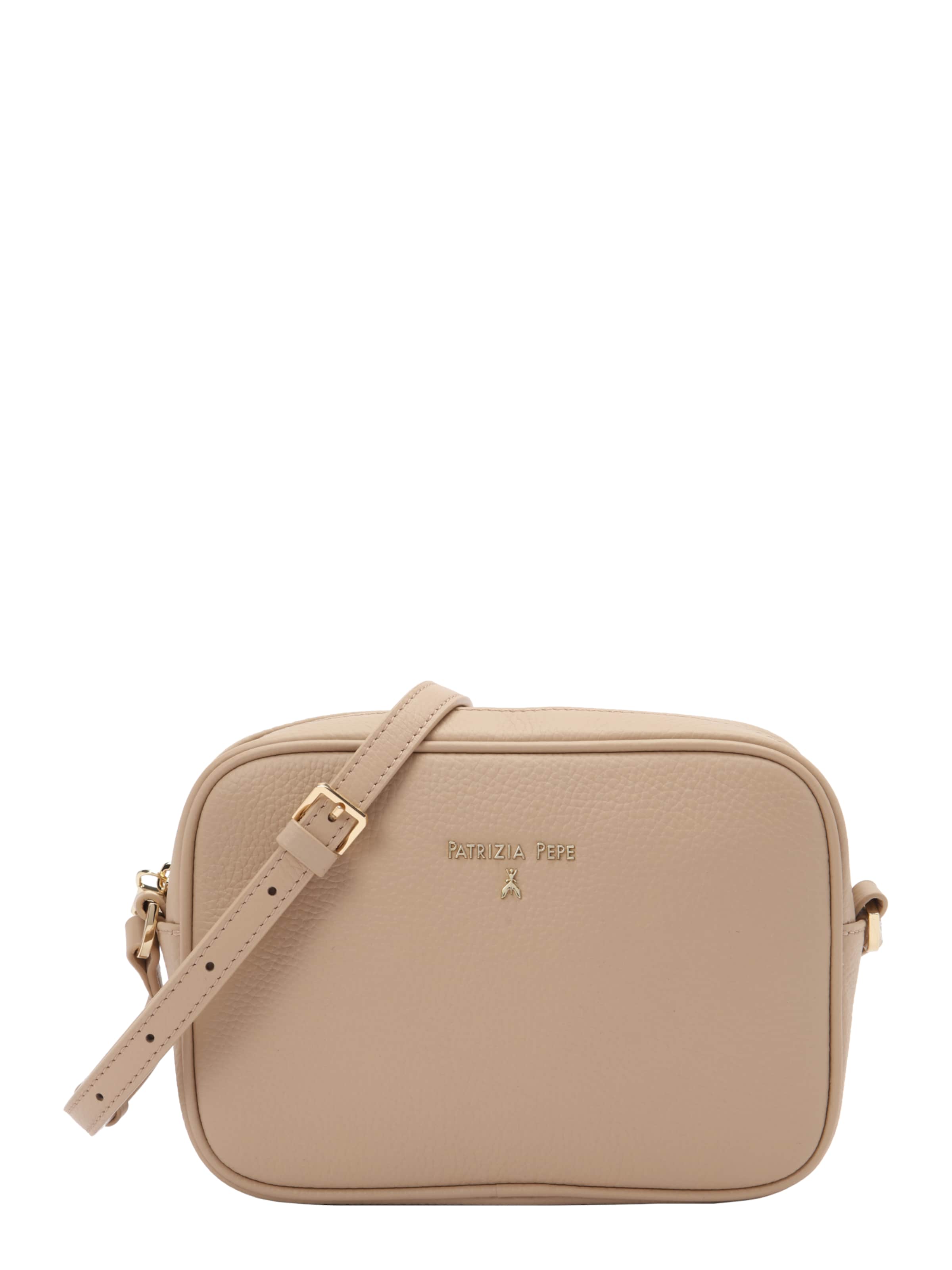 

PATRIZIA PEPE Сумка через плечо в бежевом цвете