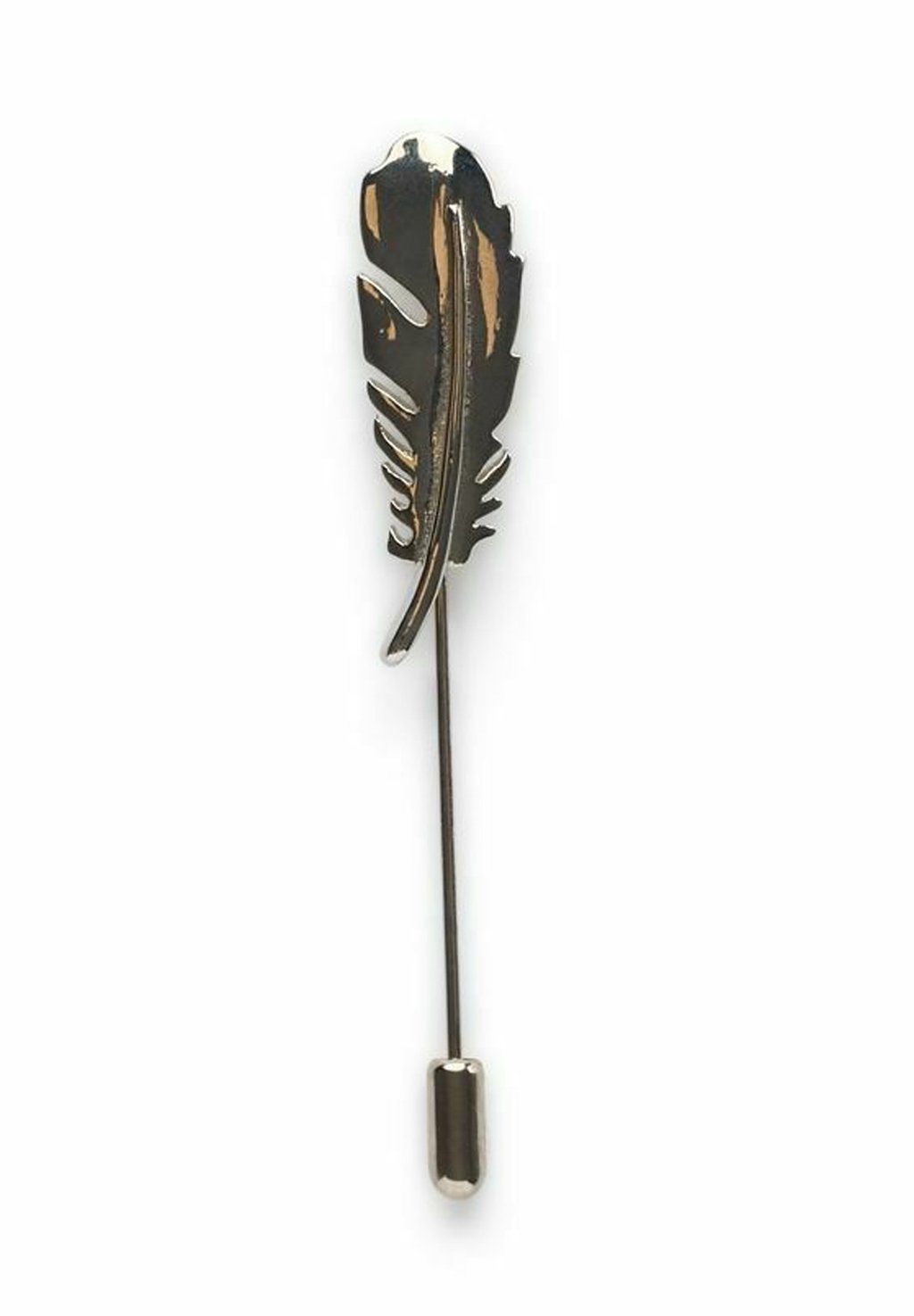 

Галстук LAPEL PIN FEATHER John Henric, серебристый