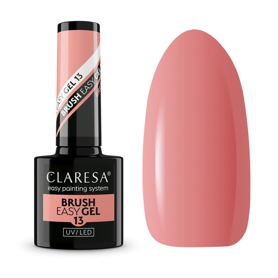 Гель для ногтей CLARESA во флаконе BRUSH EASY GEL 13 - 5 г — фото 2