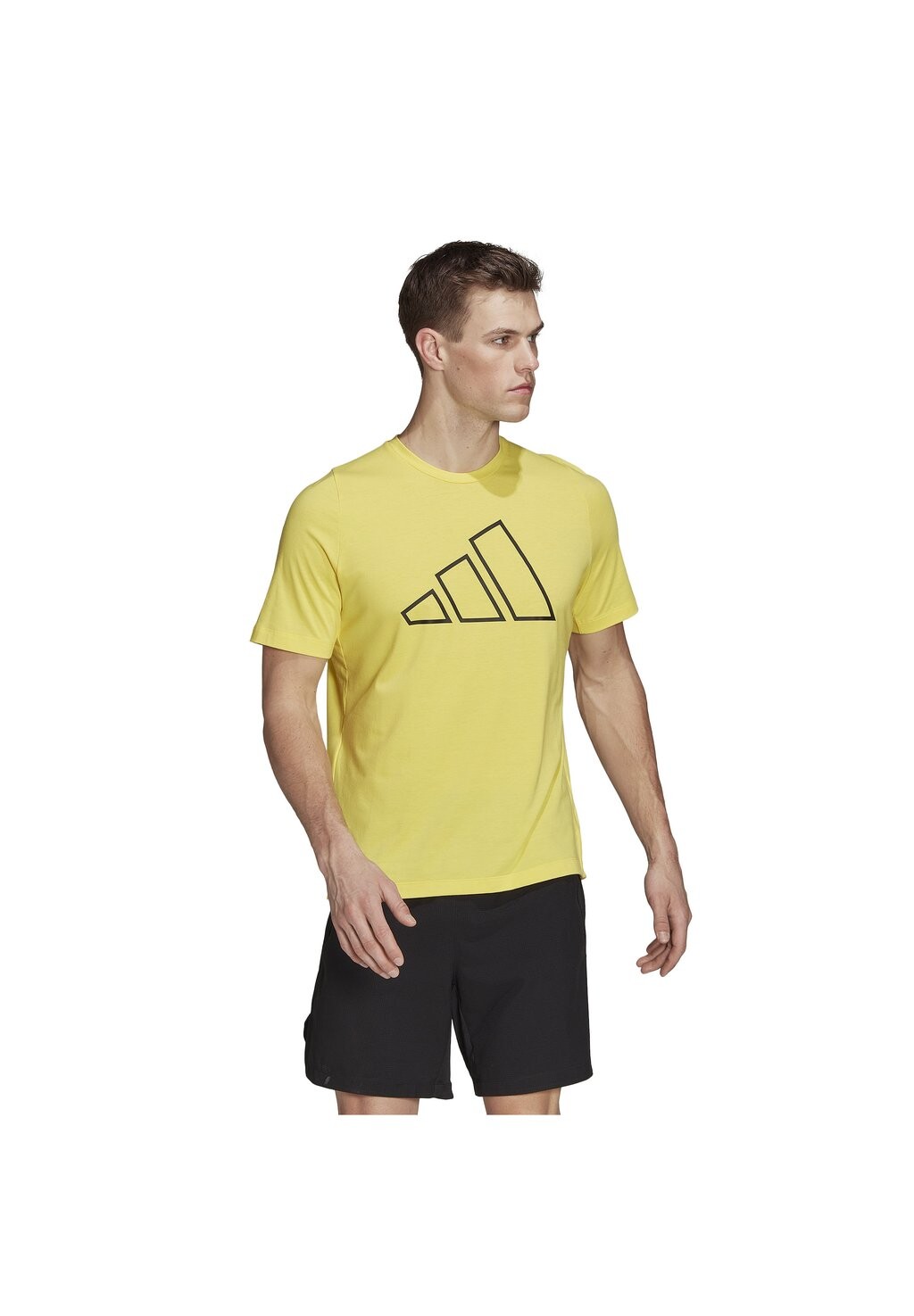 

Футболка с принтом adidas Performance, цвет yellow