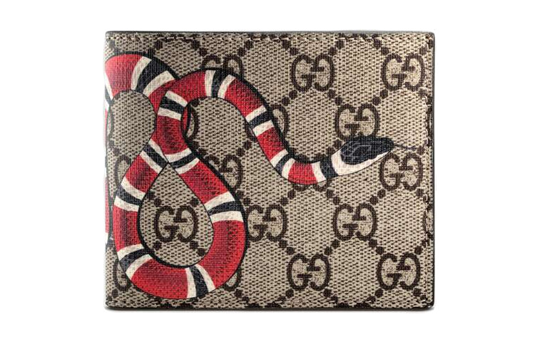 

Картхолдер Gucci, коричневый/красный