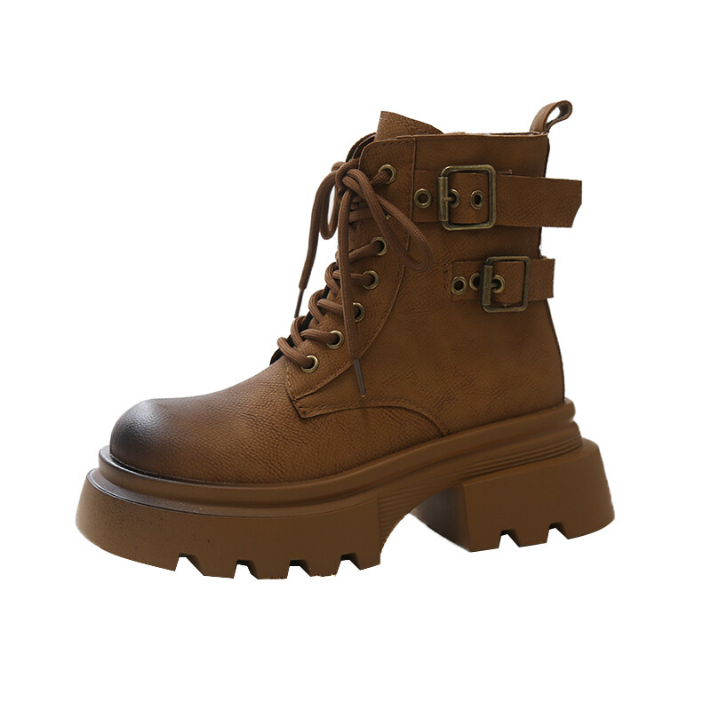 

Ботинки Martin Boot женские Abcylm, хаки