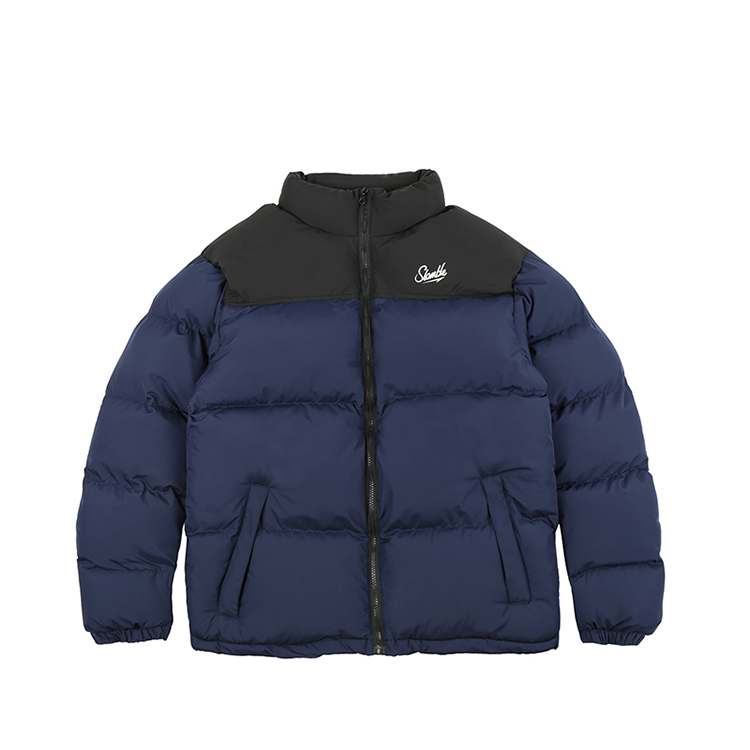 

Slamble Пуховик Unisex, Navy Blue & Black