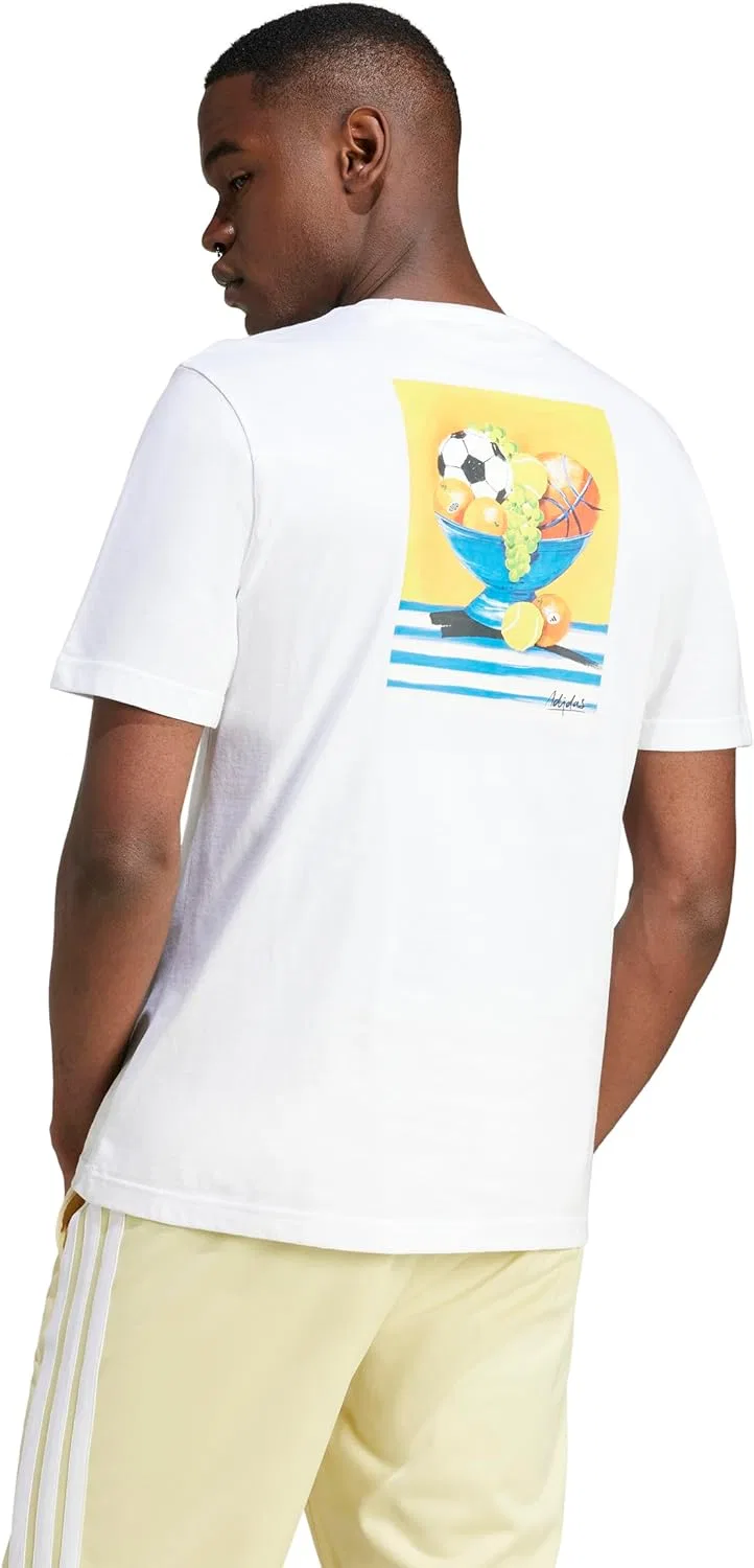 Мужская футболка adidas Lounge Still Life Bowl Graphic T-Shirt — фото 3