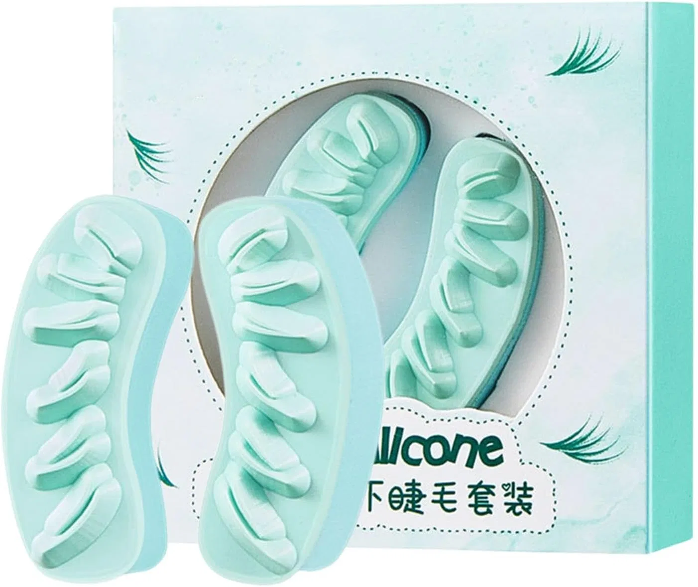 Трафарет для нижних ресниц из силикона Generic, 1 шт