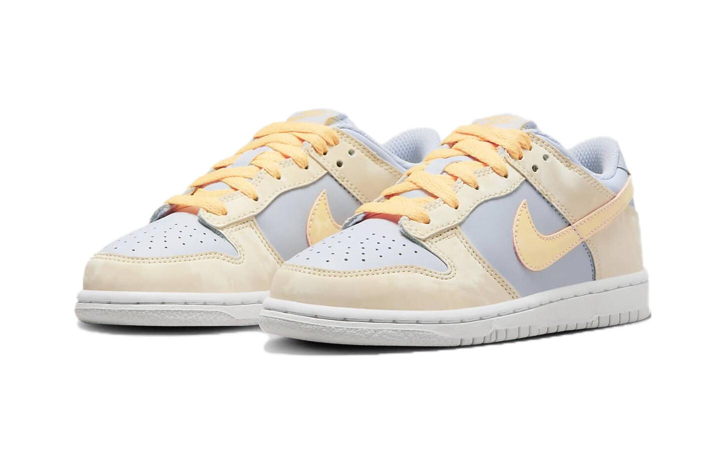 Детские кроссовки для скейтбординга Nike Dunk PS PS, Pale Ivory/Melon Tint-football Gray — фото 3