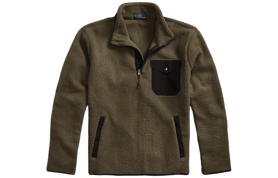Polo Ralph Lauren Куртка мужская Green Stand Collar Moderate Others — фото 3