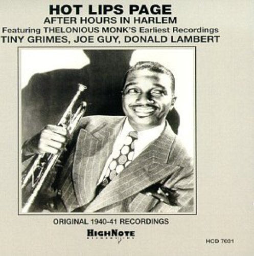 

CD диск Page, Hot Lips: After Hours at Minton's