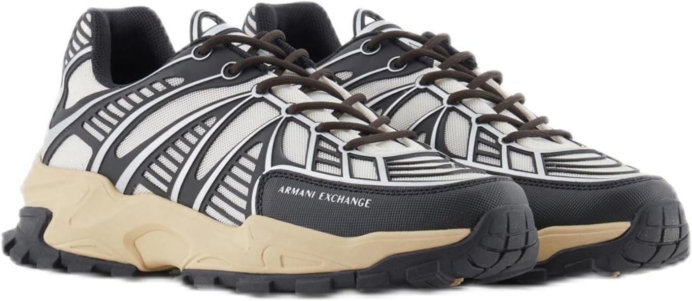 

Мужские кроссовки Armani Exchange Aspen Contrast, белый/черный