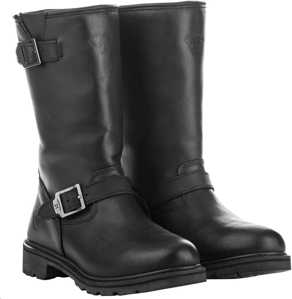 

Ботинки инженера Highway 21 с низким голенищем (черные)