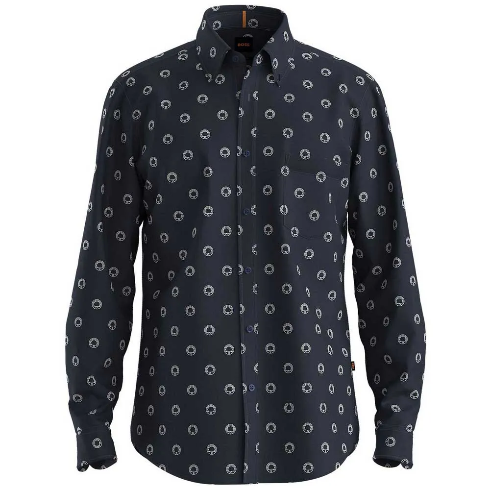 

Рубашка BOSS Rickert 10272235 01, серый