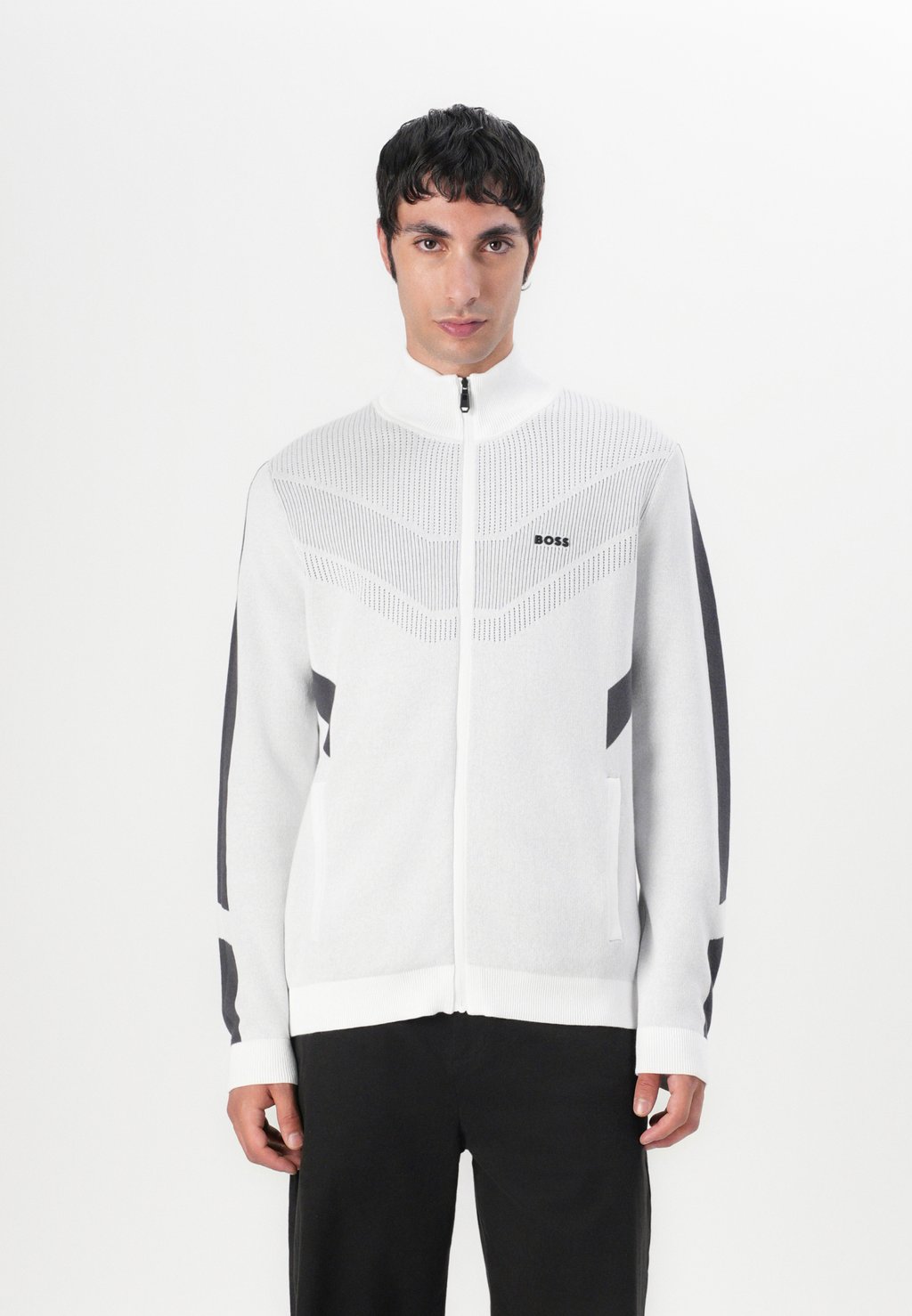 

Кардиган TENNIS RETRO BOSS, белый