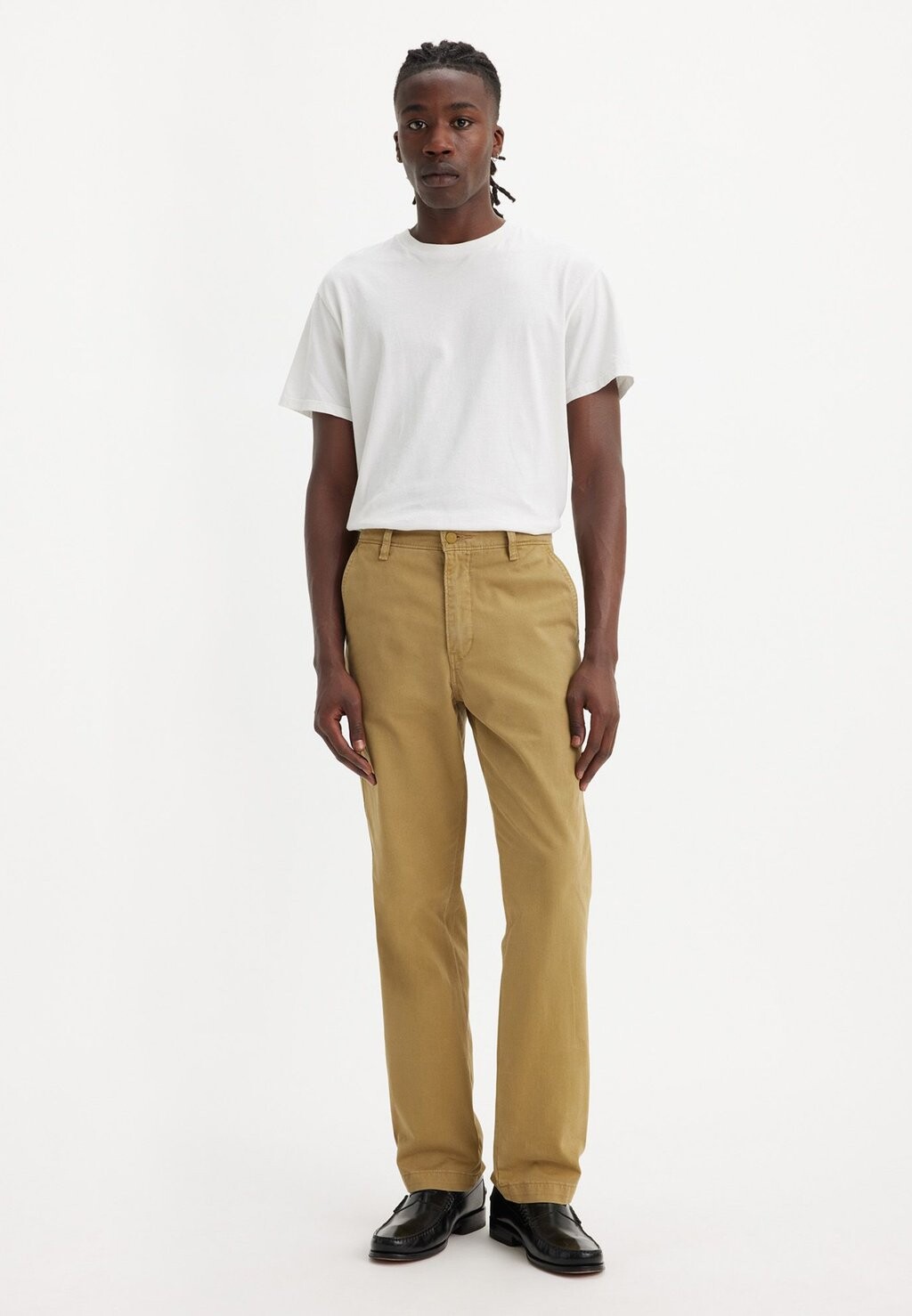 

Брюки Xx Chino Authentic Straight Corduroy Levi's, цвет british khaki