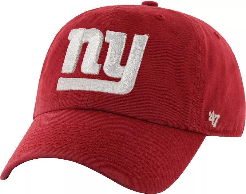

Красная регулируемая шапка для взрослые New York Giants '47 Clean Up