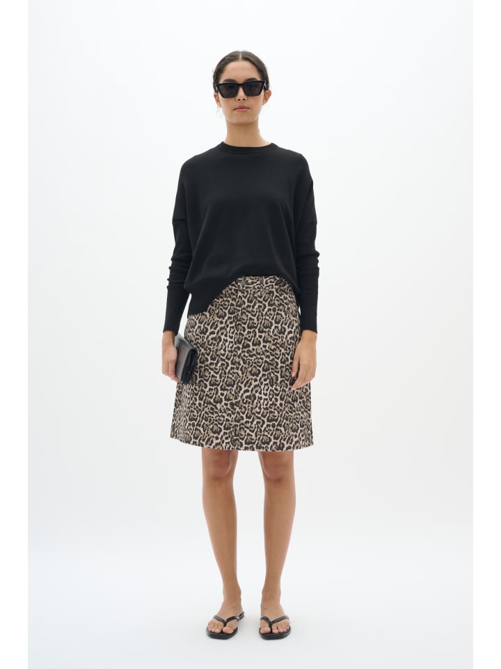

InWear Юбка DabneyIW А-образного силуэта с классическим леопардовым принтом