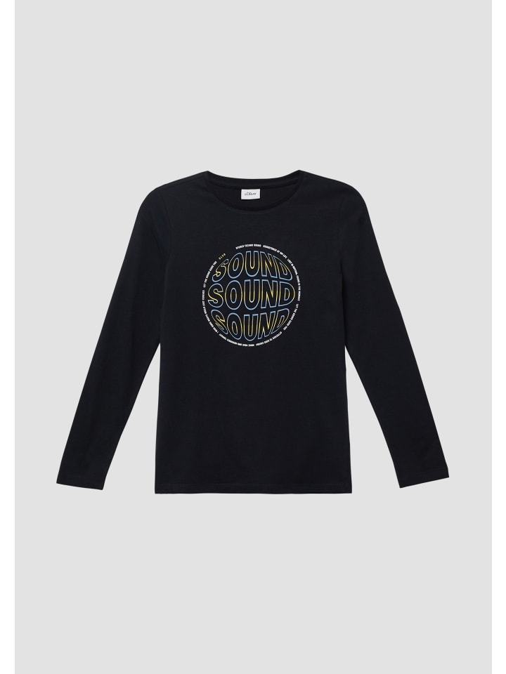 

Футболка s.Oliver, черный