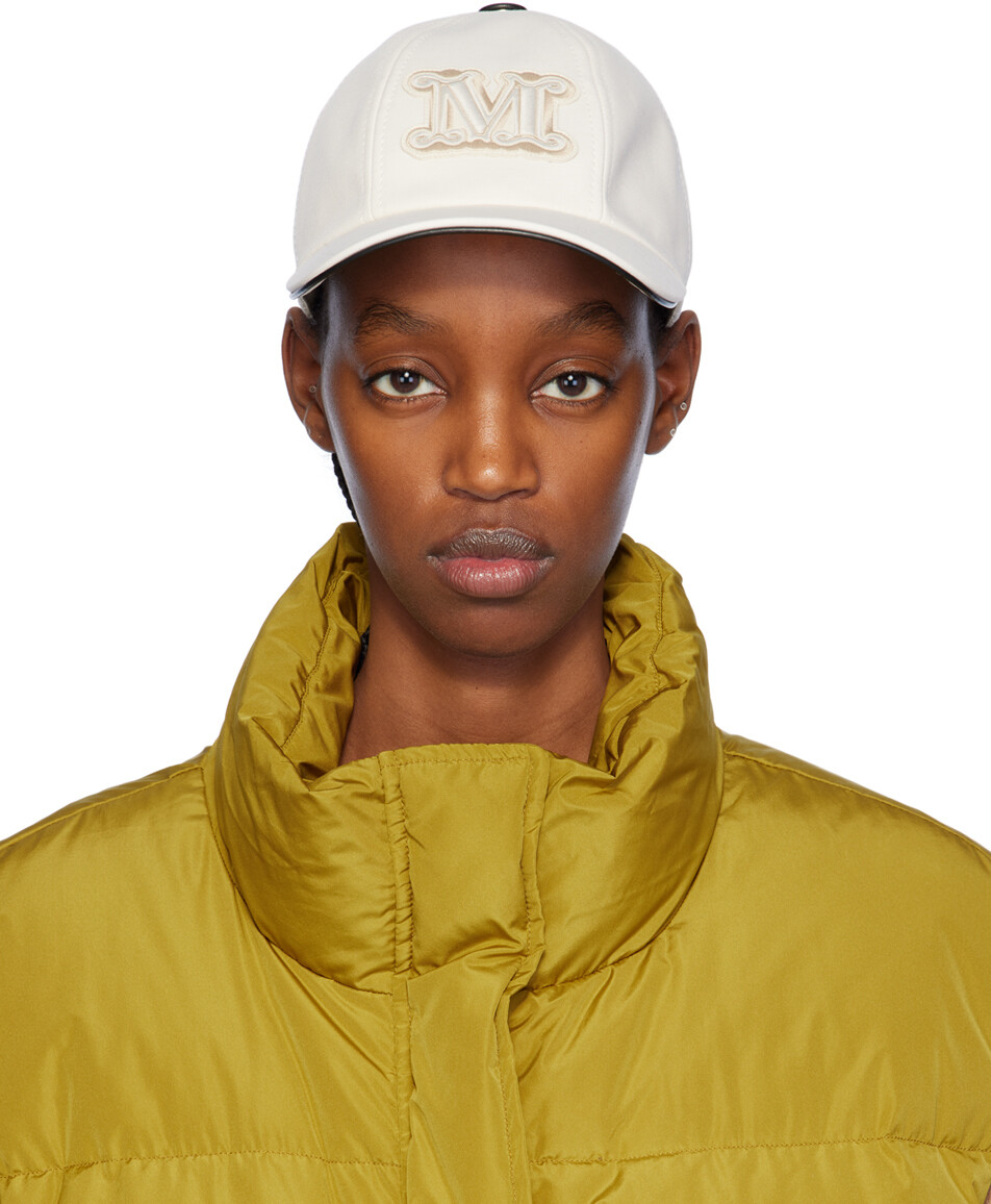 

Кремового цвета Кепка Либеро Max Mara