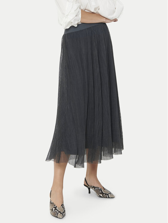 

Миди-юбка regular fit Lavina 15214303 Only, серый