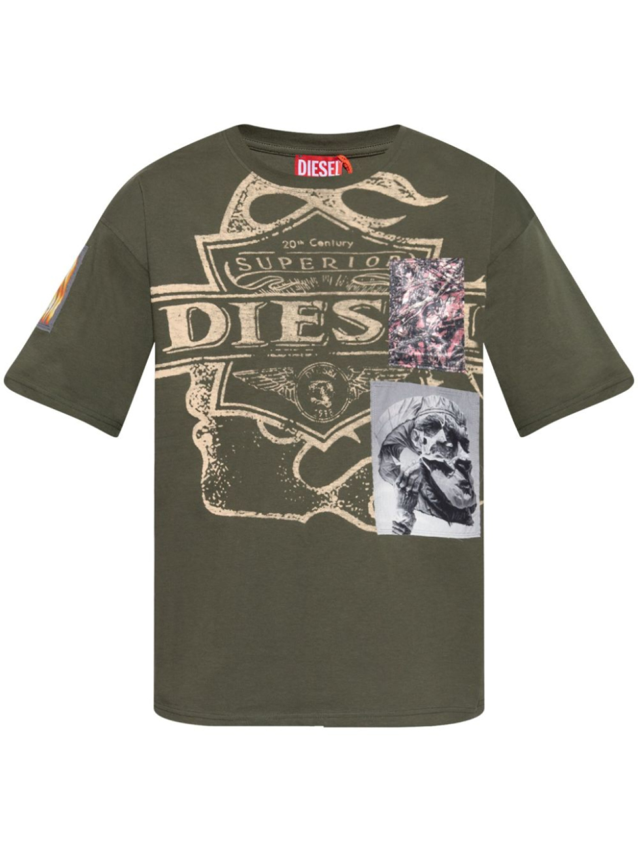 

Diesel футболка T-Boxt, зеленый