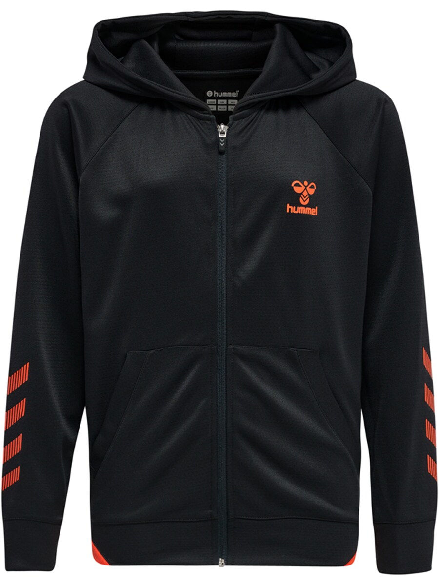 

Спортивная толстовка с капюшоном на молнии Hummel, черный