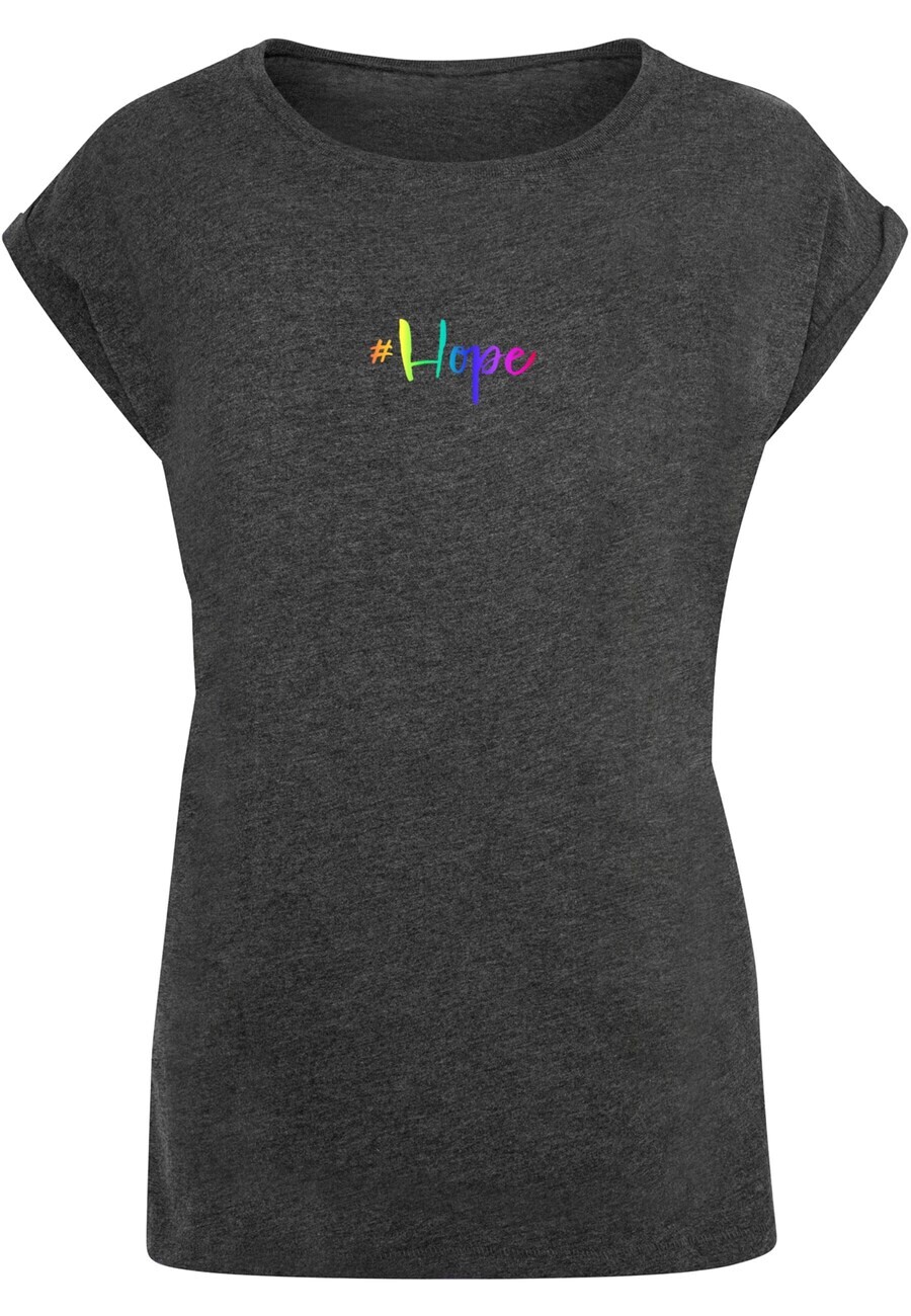 

Футболка Merchcode HOPE RAINBOW, темно-серый