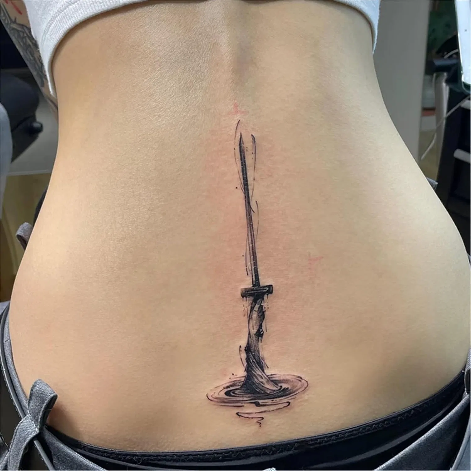 Временные татуировки, набор из 2 шт, Swordback Herb, 2 шт, один цвет