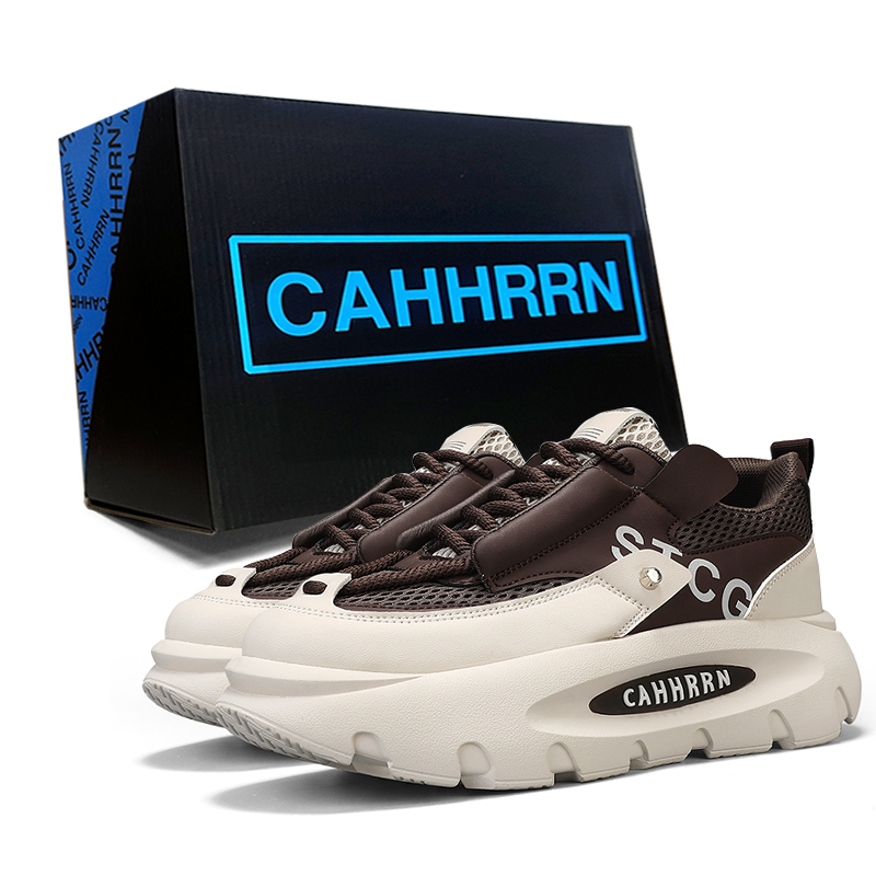 

CAHHRRN Износостойкие мужские лоу-топы бежево-коричневые, цвет Beige Brown