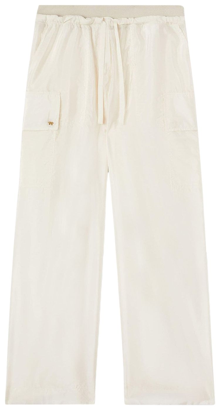 

Брюки Palm Angels Parachute Pants 'White', белый