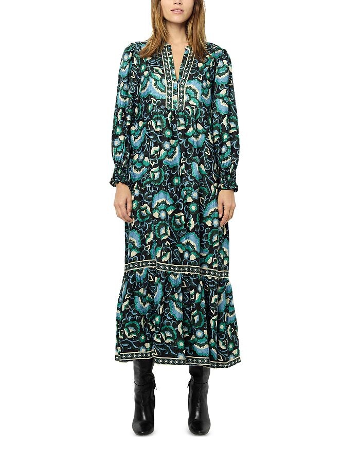 

Платье макси Gerard Darel Sanda, мультиколор