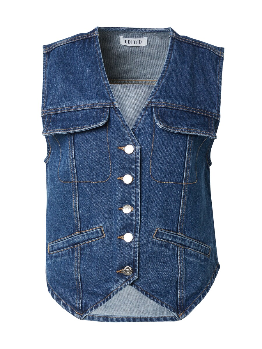 

Жилет EDITED Bailey, цвет Blue/Blue denim