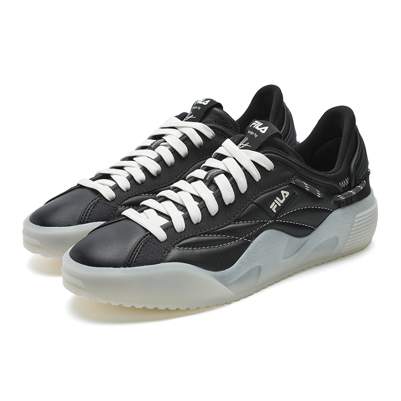 ARTMOSPHERE Кроссовки для скейтбординга мужские низкие Black Gray FILA, Black/Meteorite Gray — фото 4