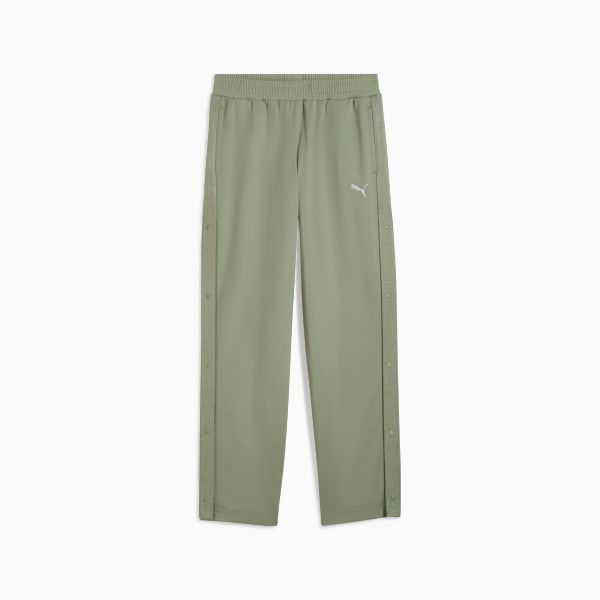 Свободные брюки для больших детей Puma Wardrobe Essentials, зеленый — фото 4